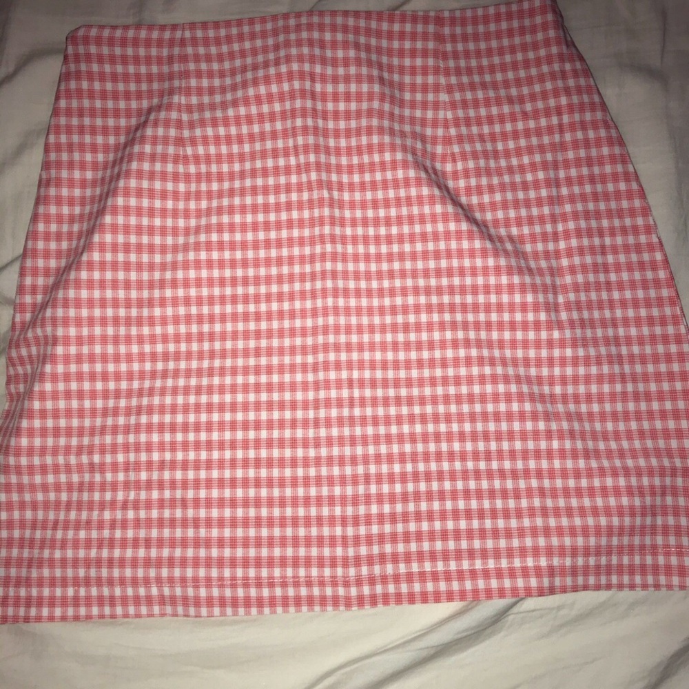 PLAID SKIRT